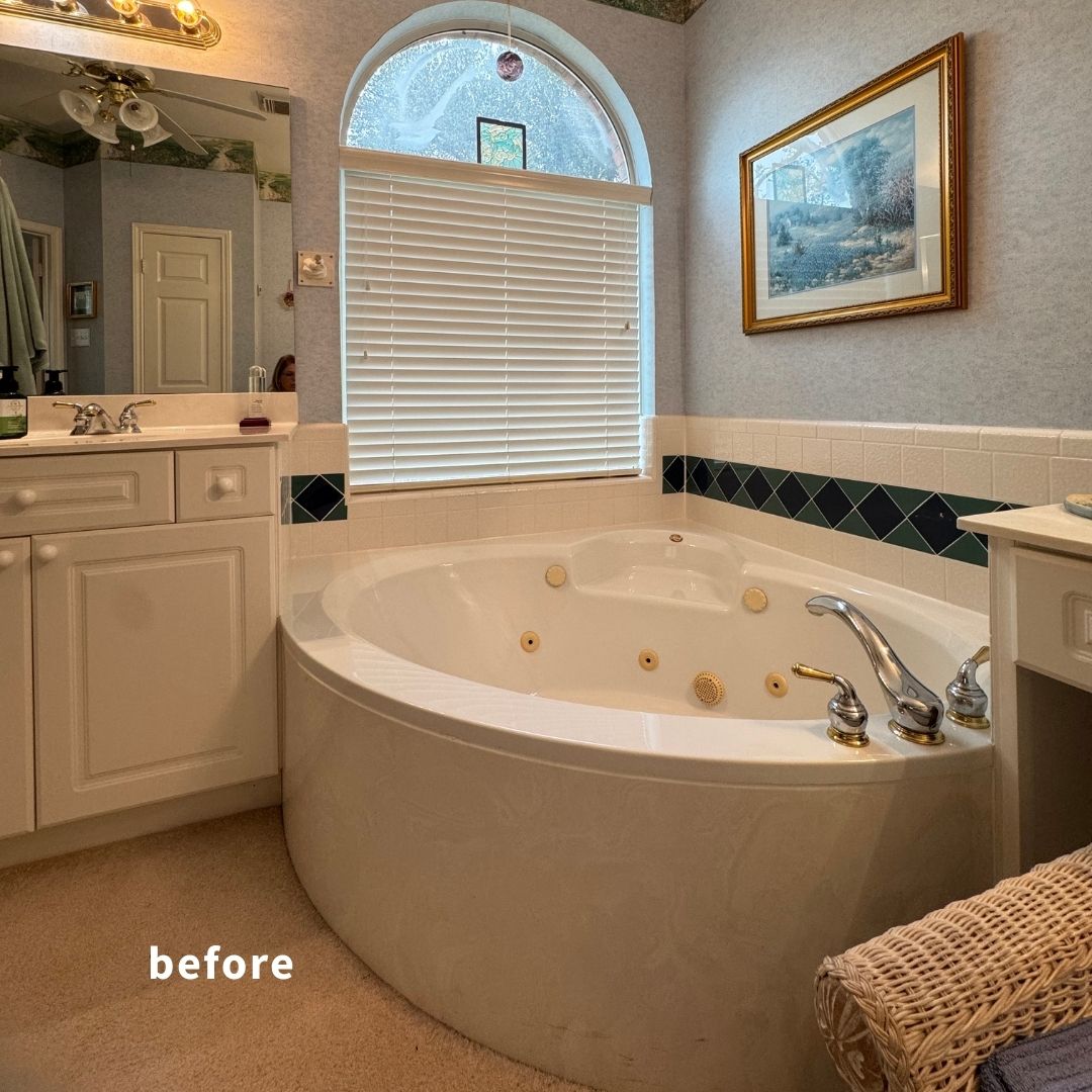 Austin bathroom remodel before