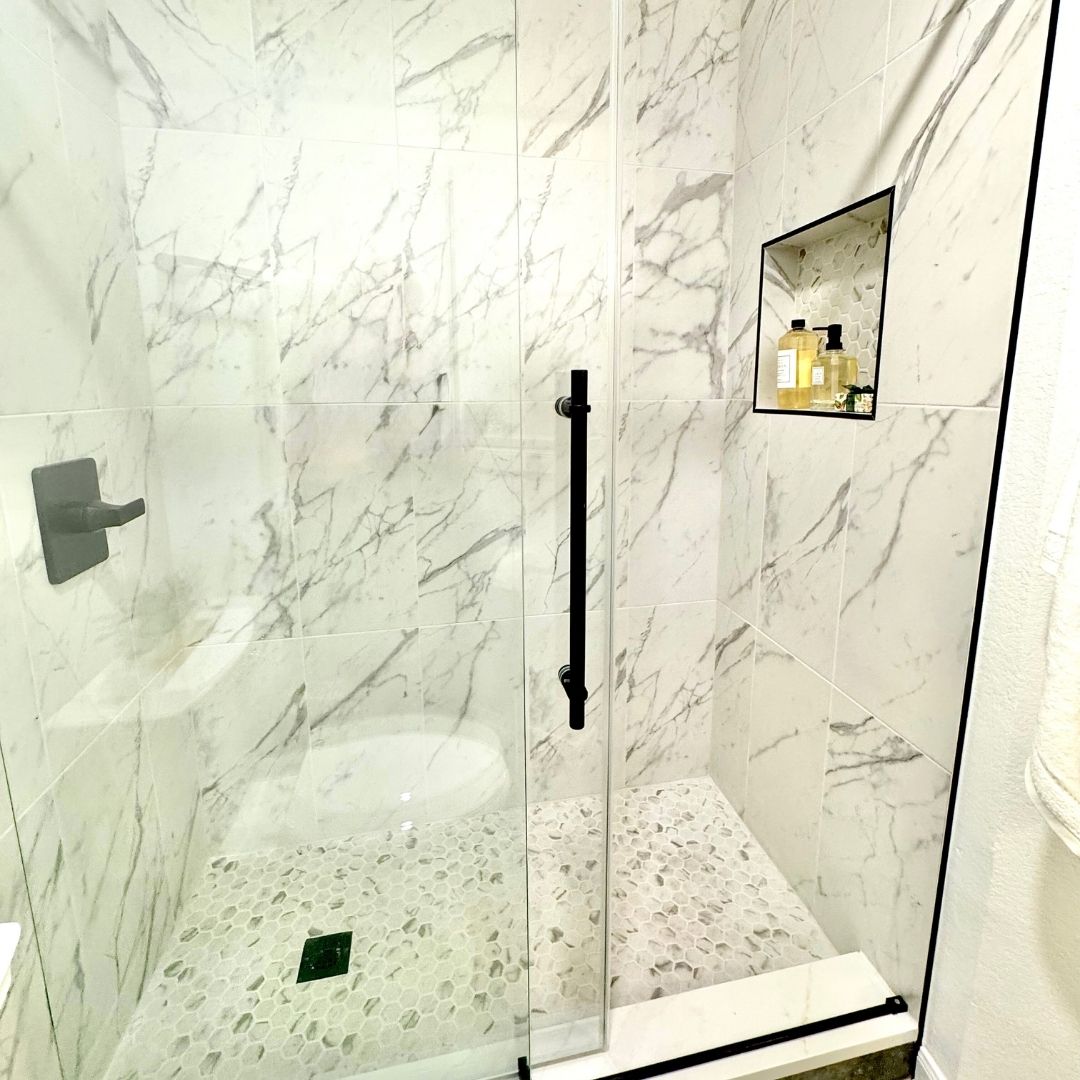 Austin shower remodel after