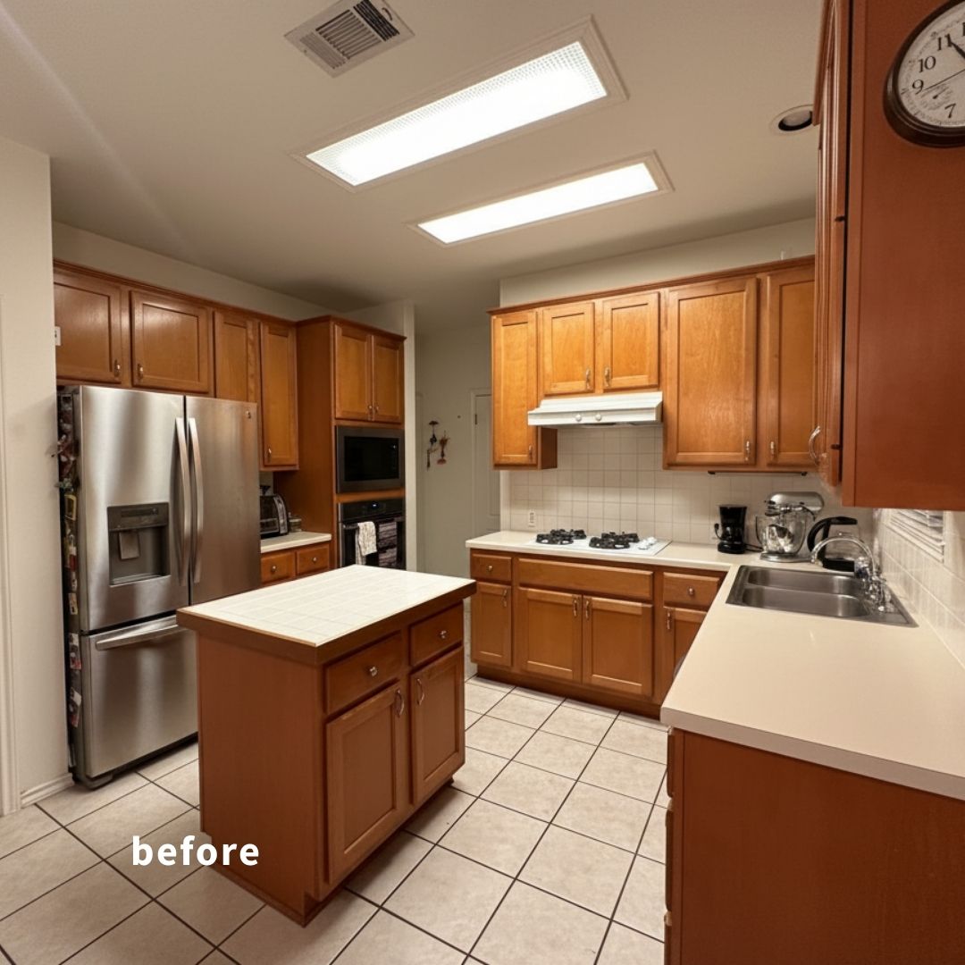 Austin kitchen remodel before