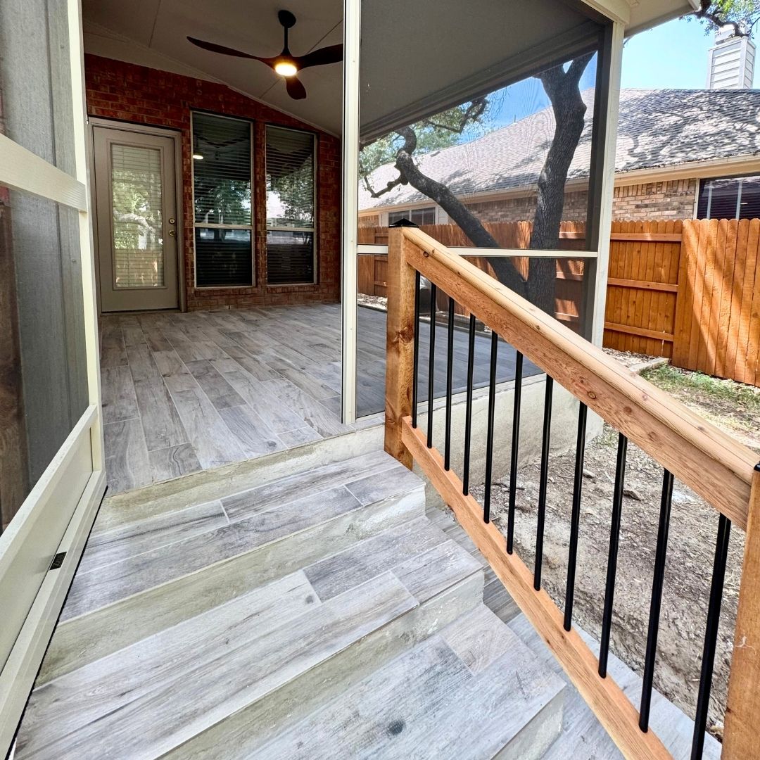 Austin custom outdoor remodel after