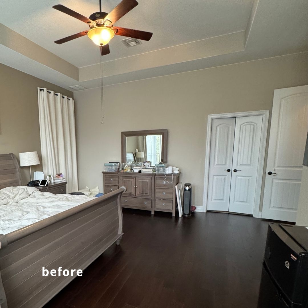 Austin bedroom remodel before