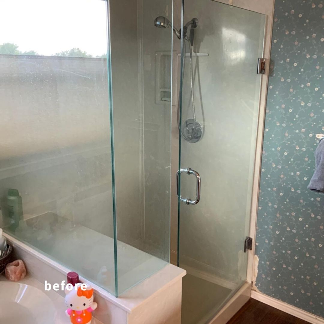 Austin bathroom remodel before