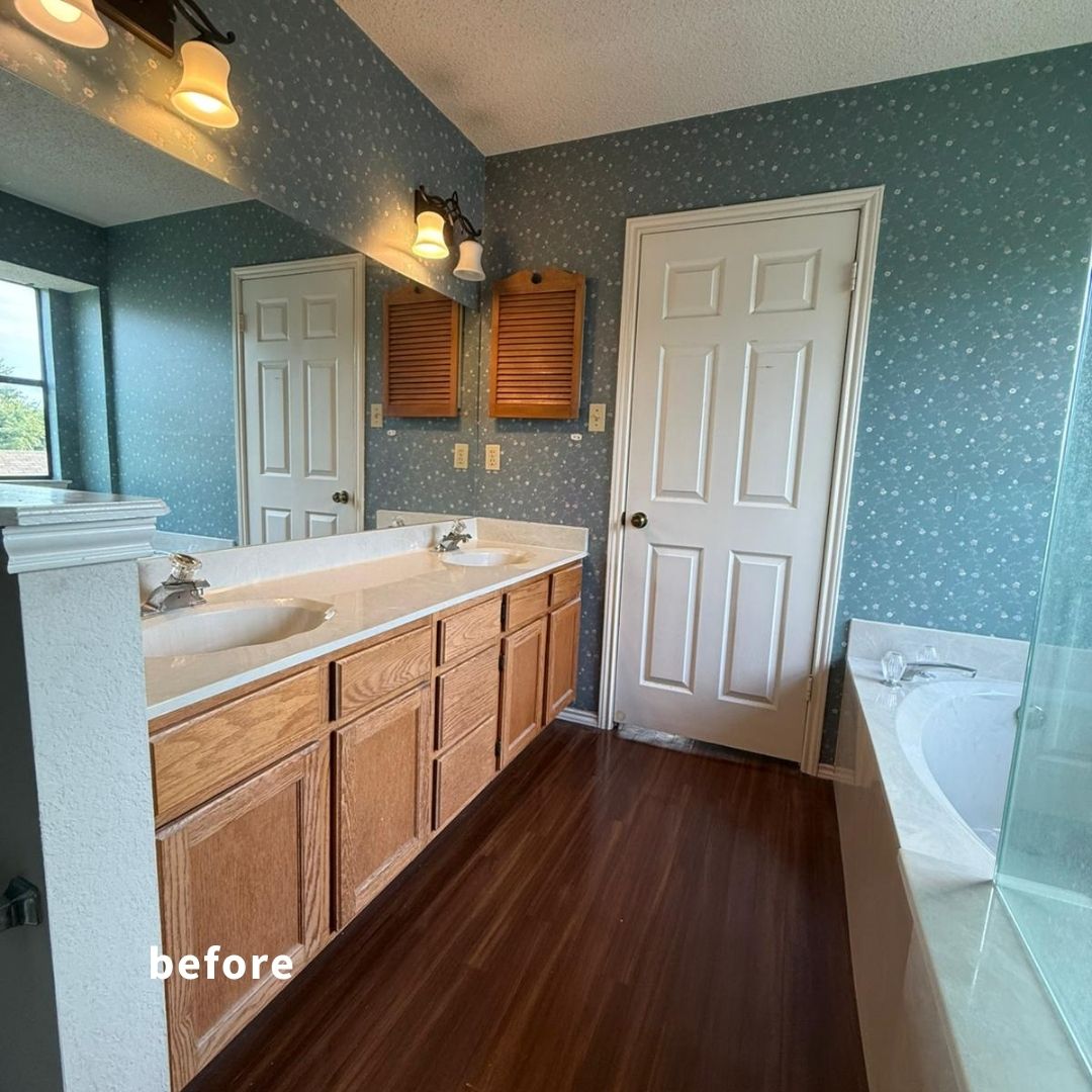 Austin bathroom remodel before