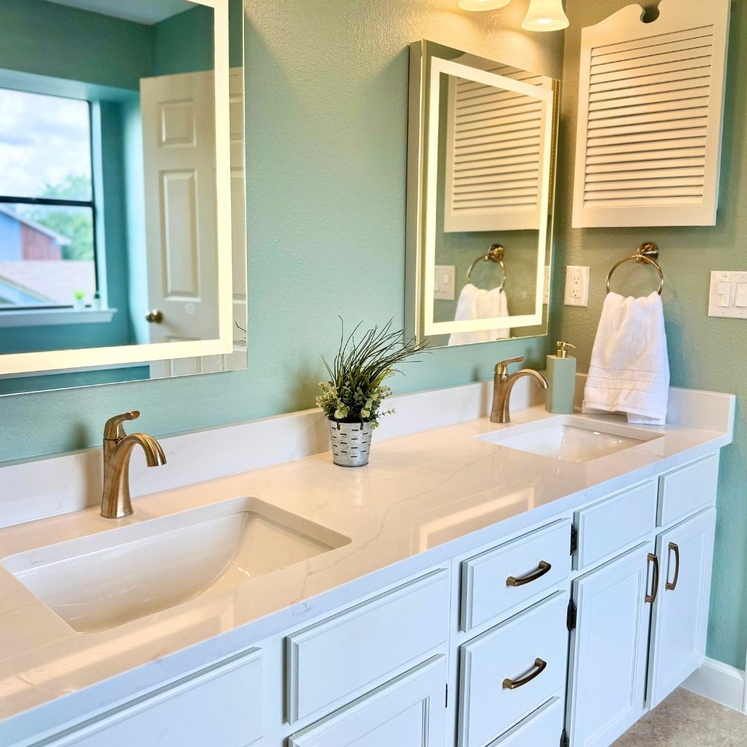 Austin bathroom remodel after