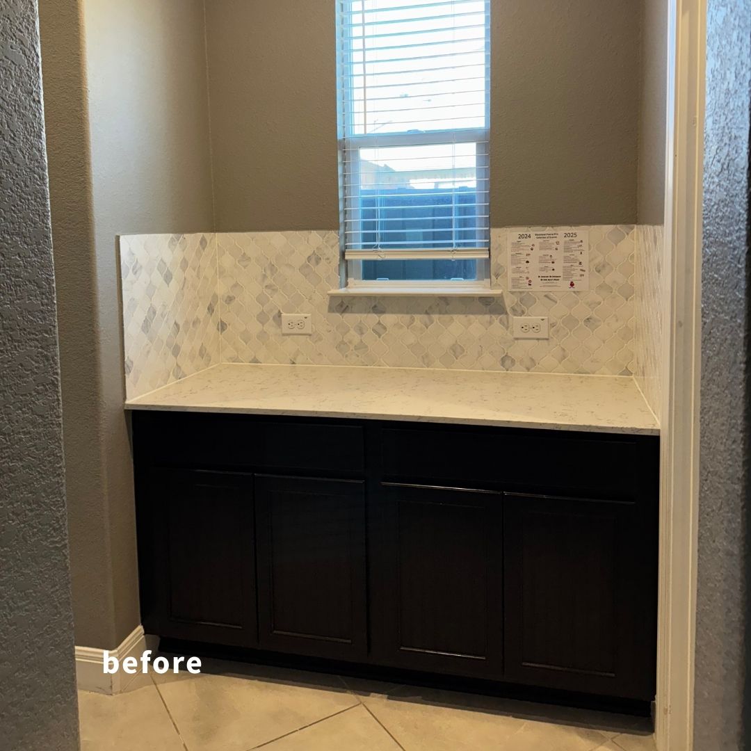 Austin pantry remodel before