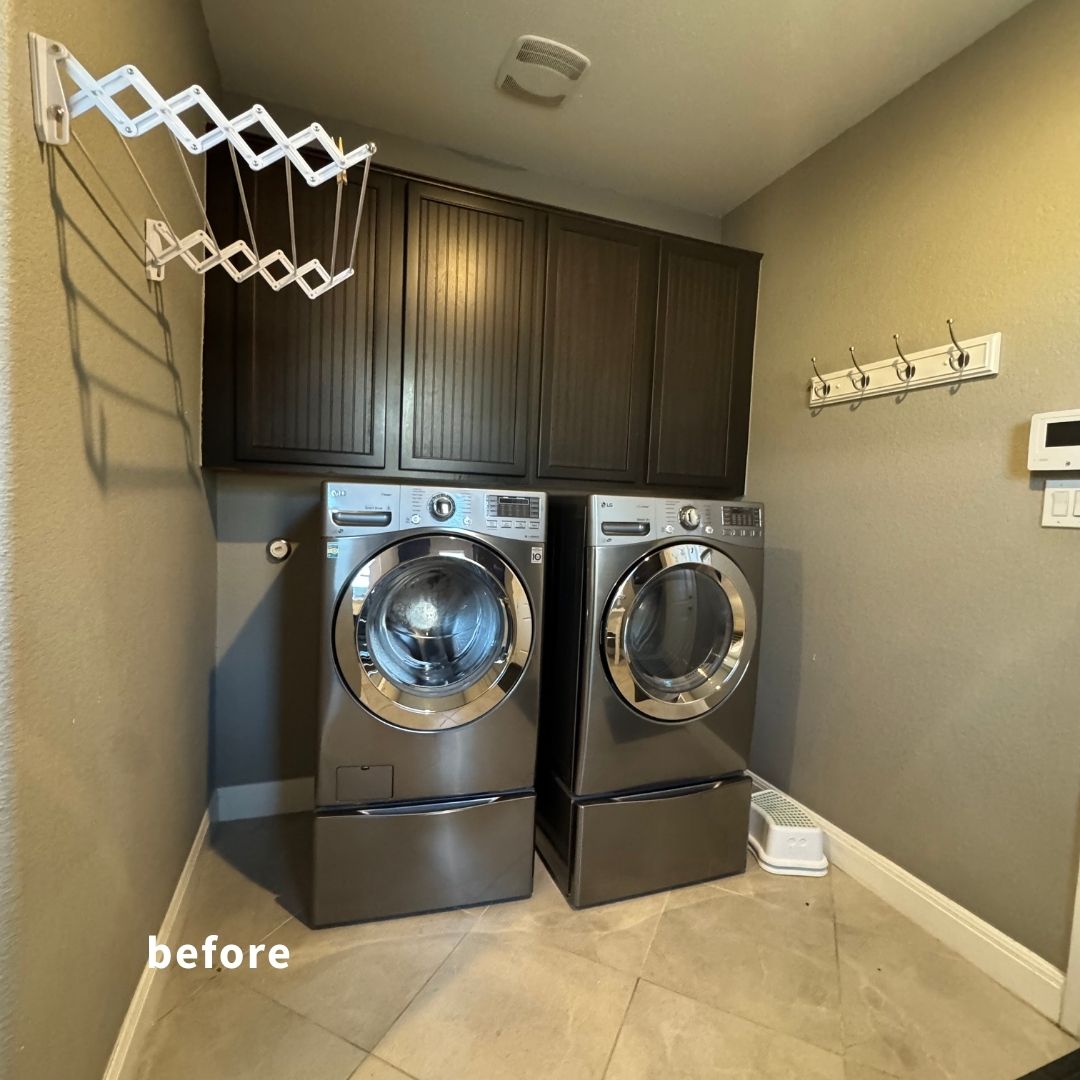 Austin laundry remodel before