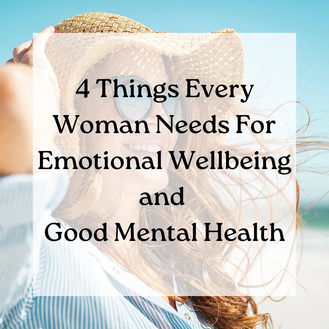 Woman on the beach feeling happy and healthy