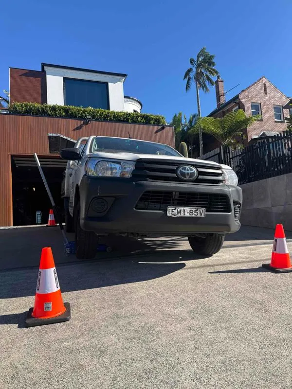 Sydney Pink Slips mobile inspection on the tools