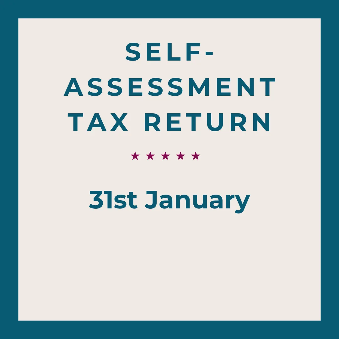 Self Assessment - 31st January Deadline