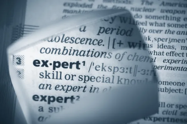 De druk om een expert te zijn 