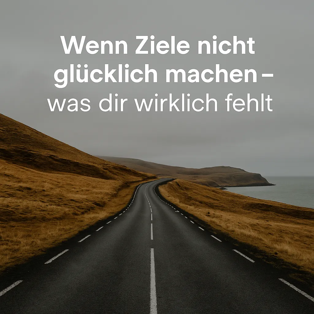 Finde ein Ziel, welches zu dir passt