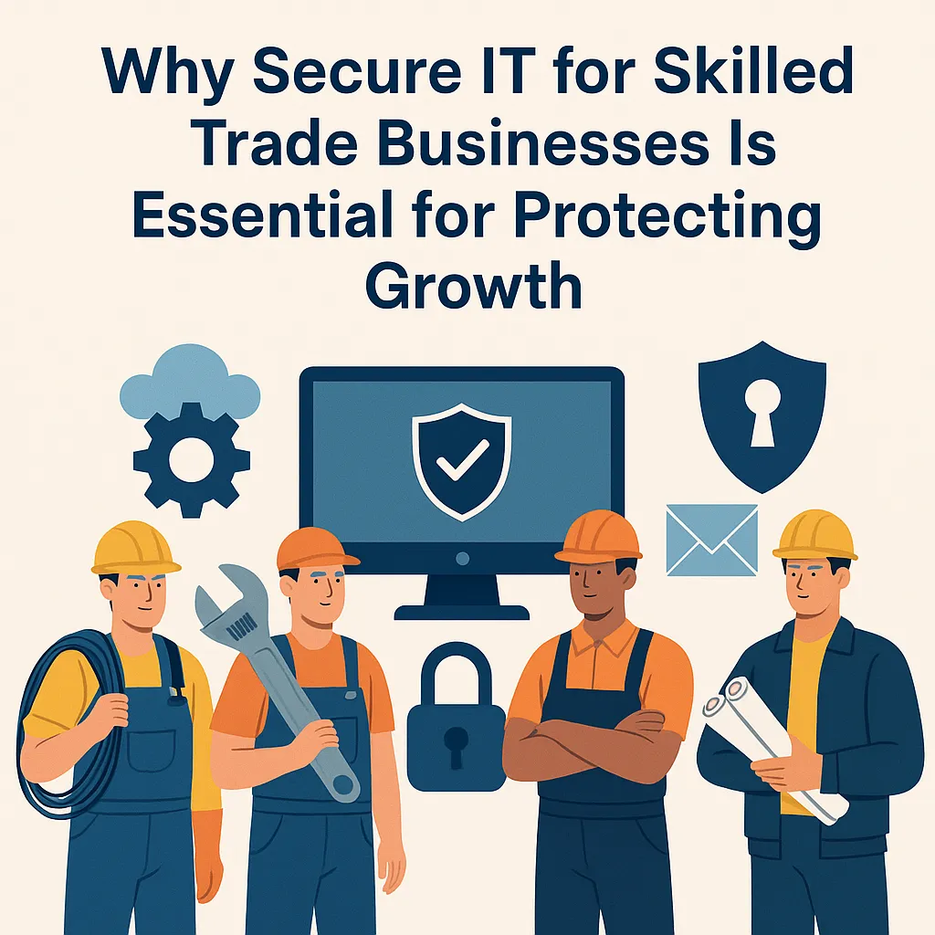 Why Secure IT for Skilled Trades Businesses is Essential for Protecting Growth