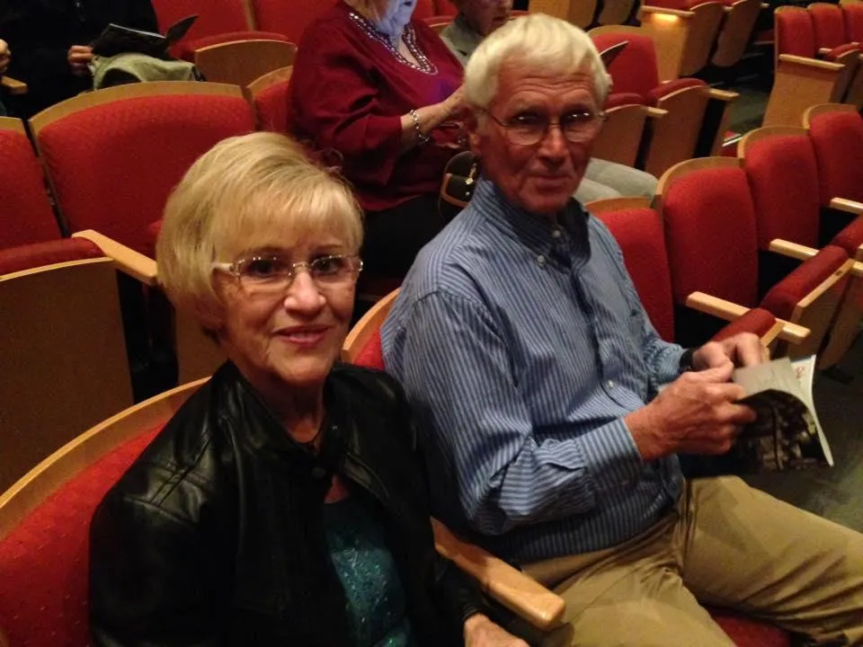 Aunt Carmen and Dad