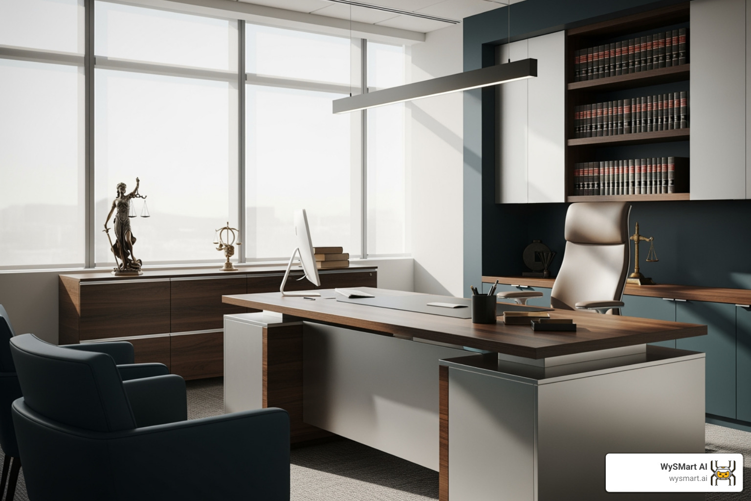 Modern professional law office interior - Legal marketing strategy