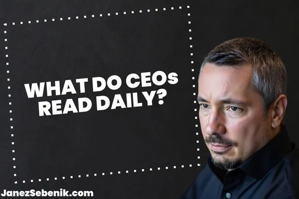 What do CEOs read daily?