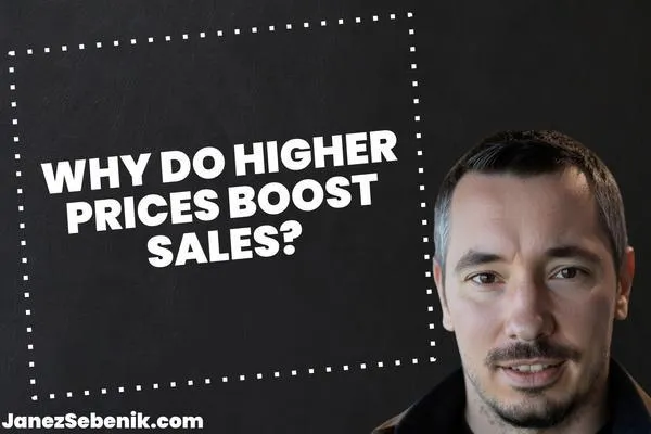 What does a negative price elasticity mean?