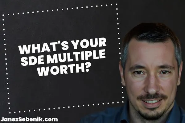 What Is An SDE Multiple in a Business Sale?