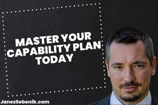How to Write a Capability Plan