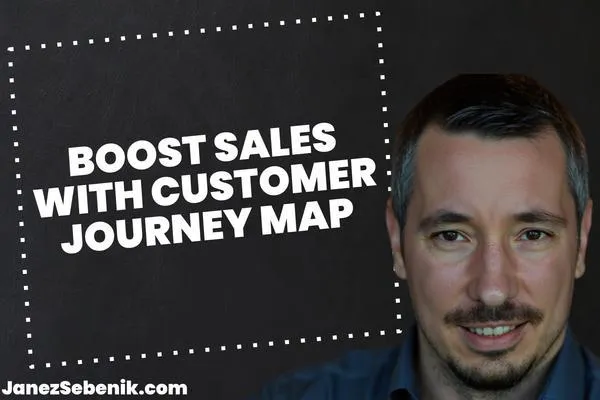 What are the 5 key components of a customer journey map?
