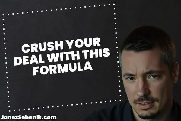 What is the formula for buying an existing business?