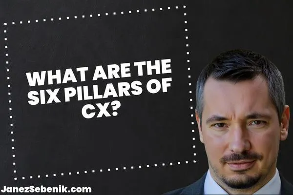 What are the Six Pillars of CX?