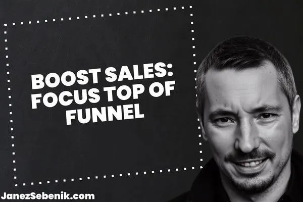 What part of the sales funnel is prioritized first?