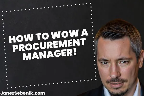 How to Talk to a Procurement Manager