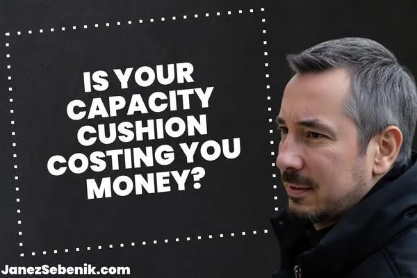 How to calculate capacity cushion?