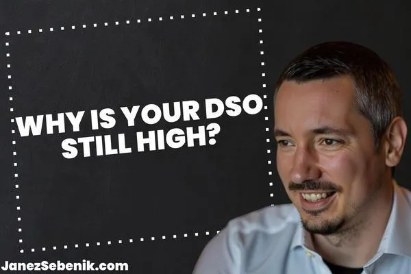 How is DSO calculated in 3 months?