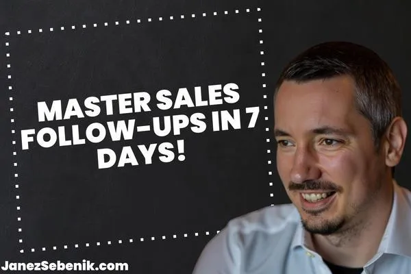 What is the best follow up timeline for sales?