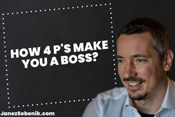 What are the 4 P's of lean manufacturing?