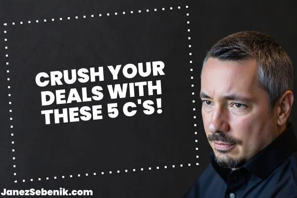 What are the 5 C's of negotiation?