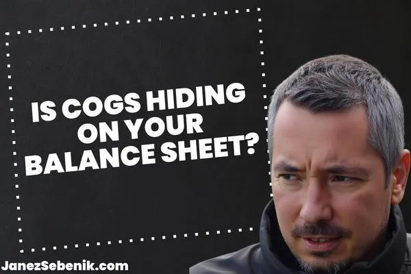 How do you calculate COGS on a balance sheet?