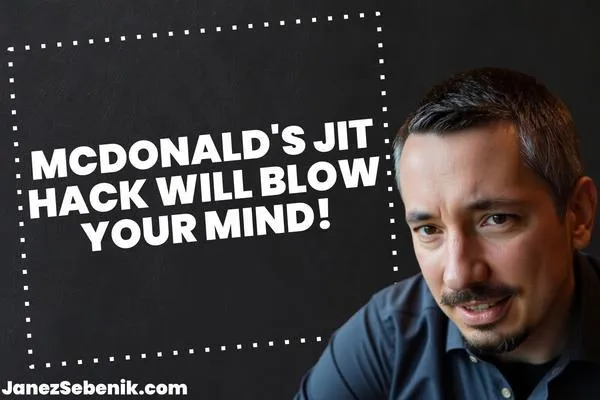 What is a real life example of JIT?