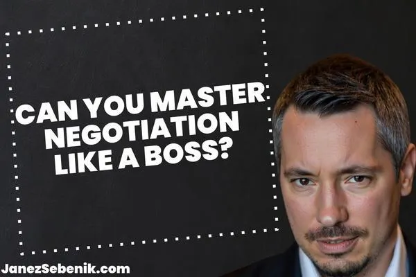 What are the 4 golden rules of negotiation?