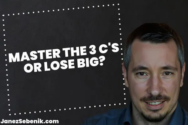 What are the 3 C's of negotiation?