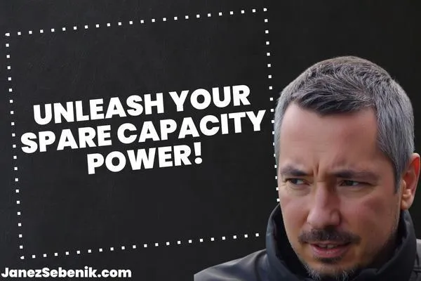 What is spare productive capacity?