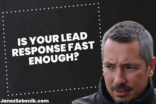 What is a good lead response time?