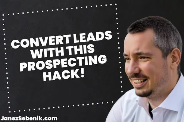 What is a good prospecting plan?