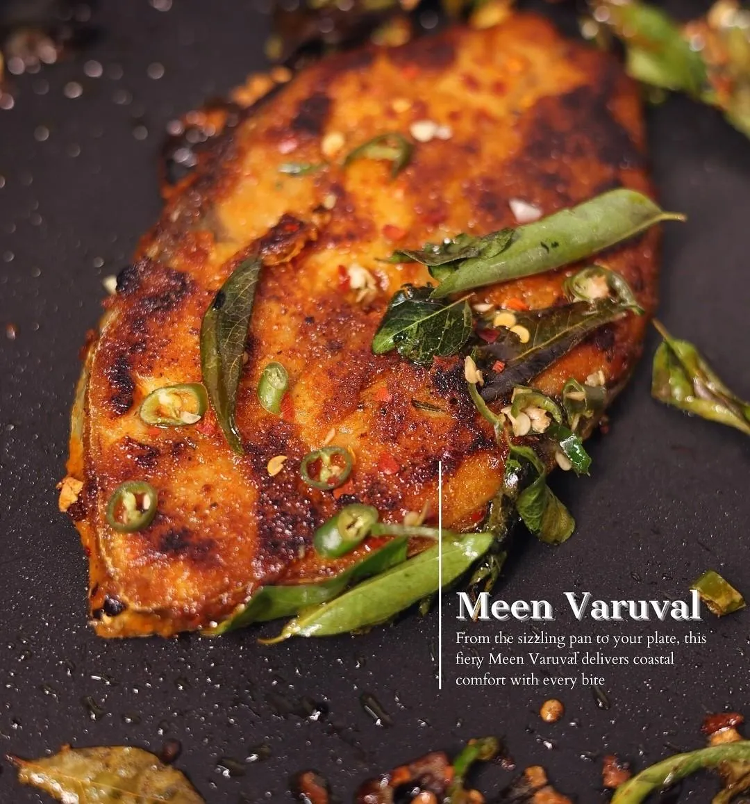 South Indian style fried fish – Meen Varuval