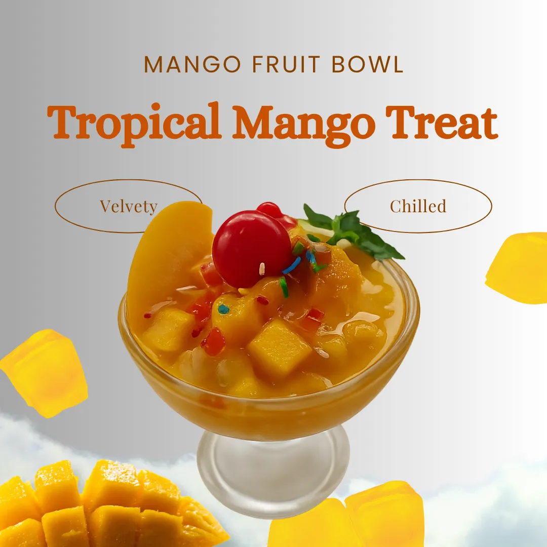 Fresh mango fruit bowl – chilled and juicy