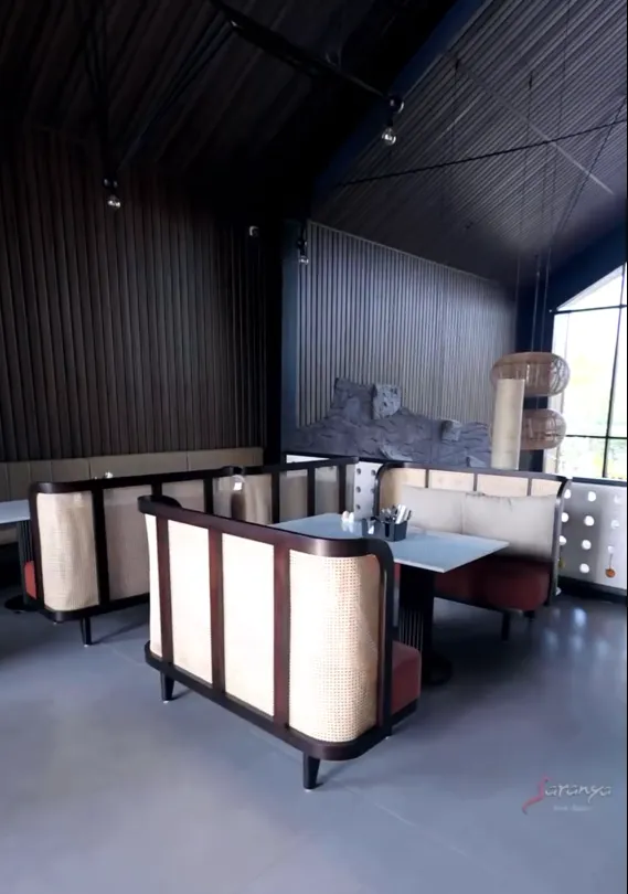 Indoor seating area at Signature by Darling, Vellore