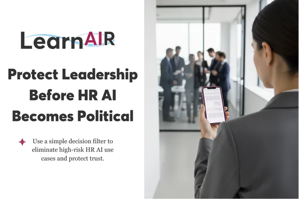 Eliminate AI Use Cases That Put Executive Trust at Risk