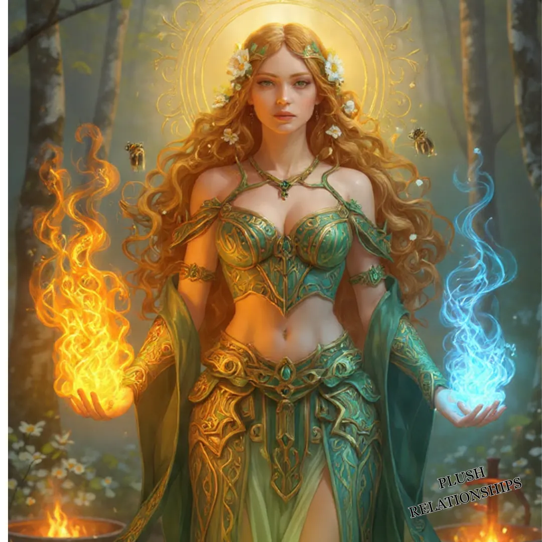 🌱🔥 IMBOLC + BRIGID — THE SACRED FIRE WITHIN