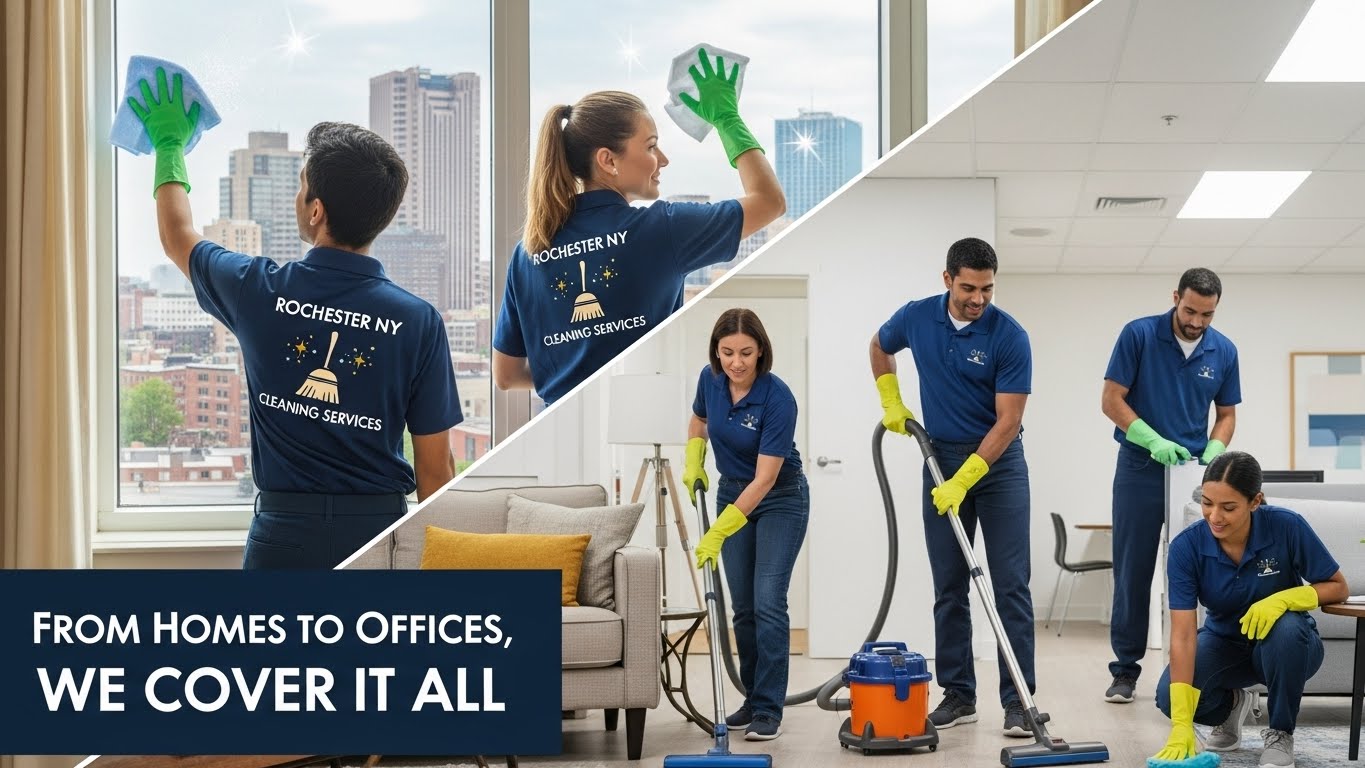 Rochester NY Cleaning Services for Homes, Offices, and More
