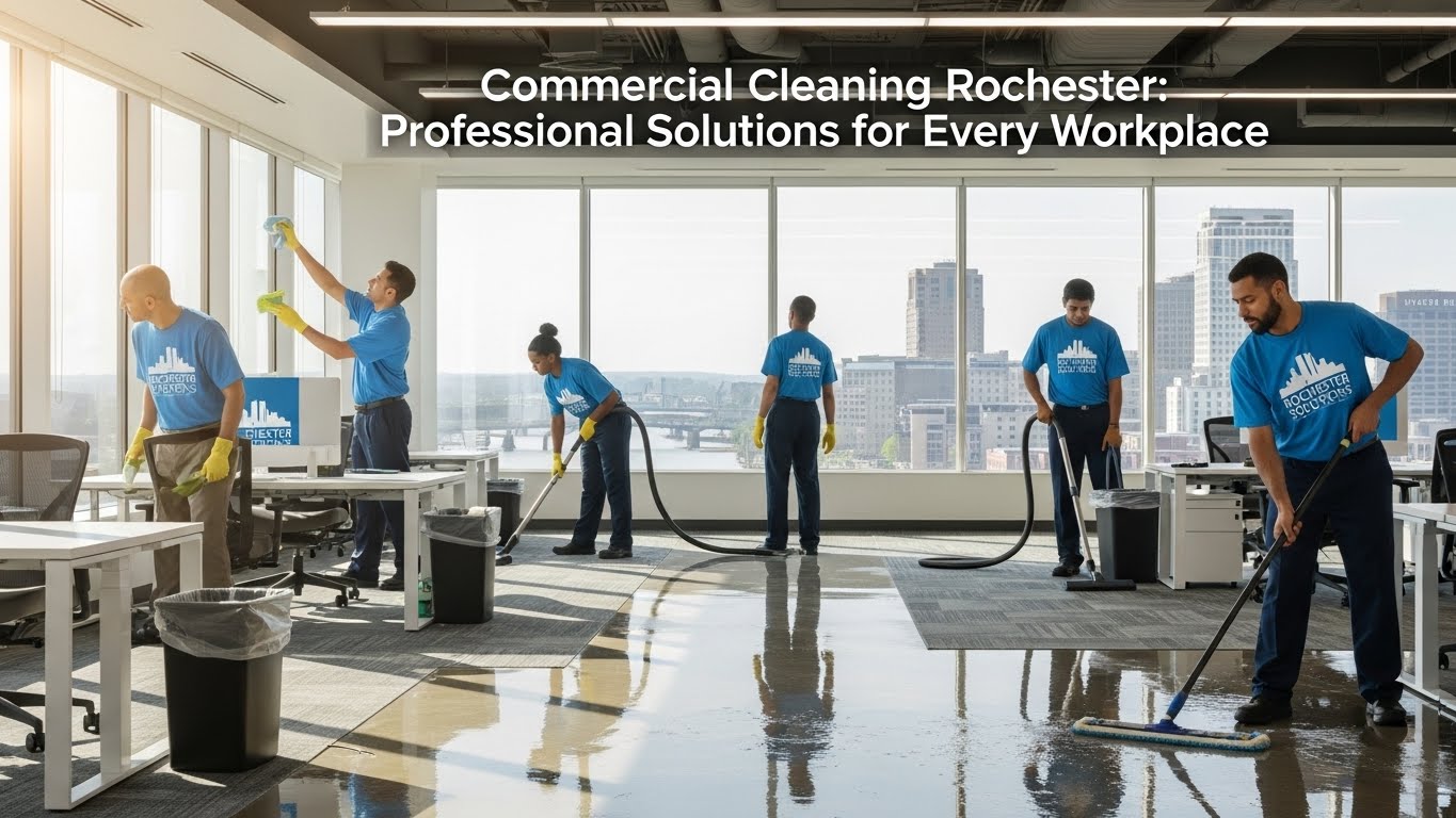 Commercial Cleaning Rochester Professional Solutions for Workplace