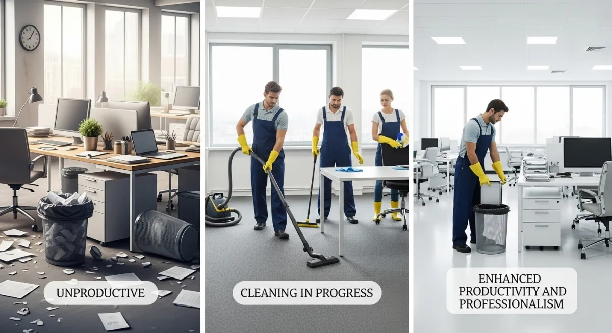 Office Cleaning Improves