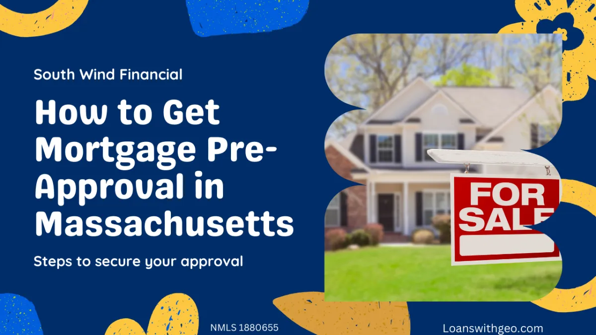 Mortgage pre-approval process in Massachusetts with expert guidance on credit score, debt-to-income ratio, and loan options. Learn how to get pre-approved and avoid common mistakes.