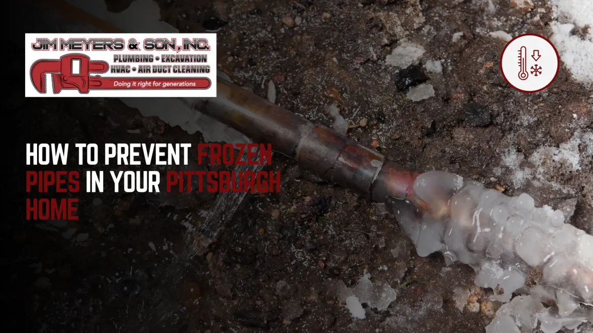 how to prevent frozen pipes in your pittsburgh home