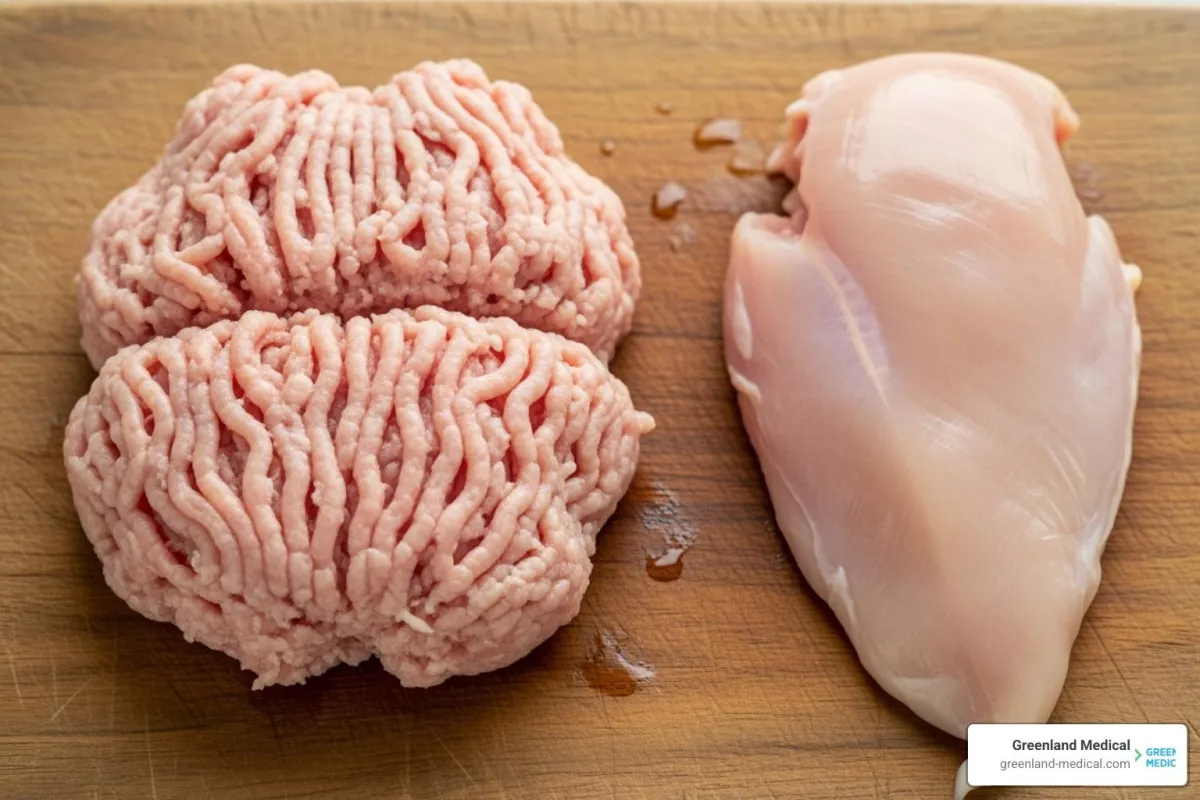 Beyond the Bird: Ground Turkey vs. Chicken Breast Nutrition Unpacked